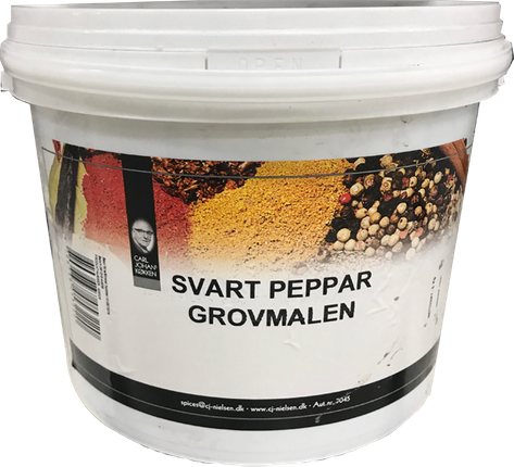 Svart Peppar Grovmalen