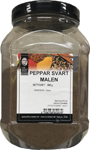 Svart Peppar Malen