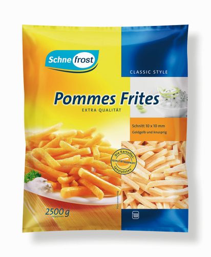 Pommes Frites 10x10mm 2500g