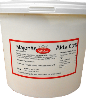 Majonnäs 80% - 5kg