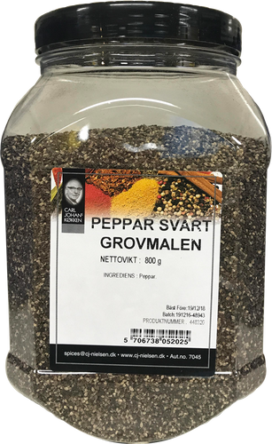 Svart Peppar Grovmalen