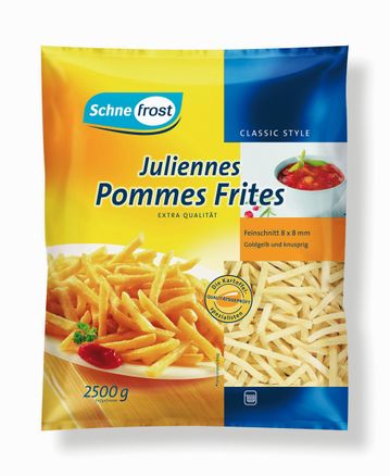 Pommes frites 8 x 8